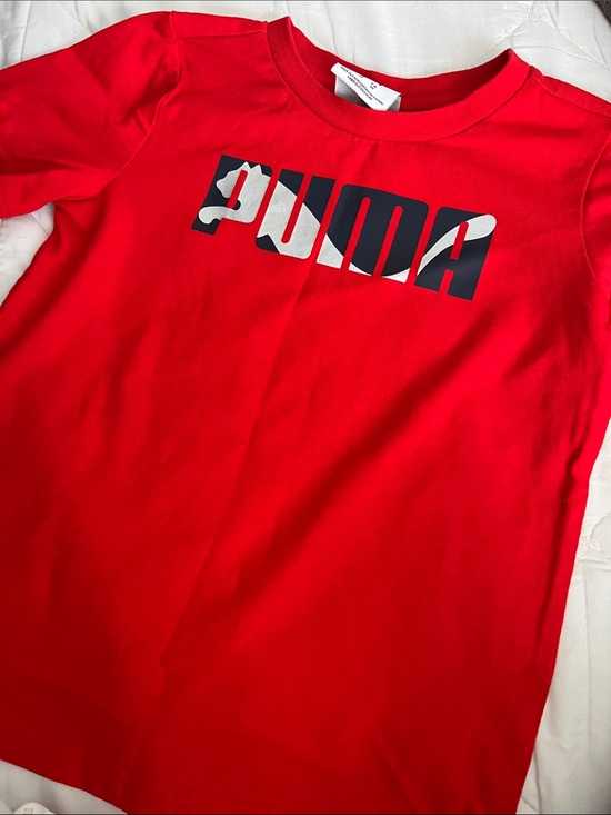 Puma Other - PUMA Kids' Red Logo T-Shirt size 4T